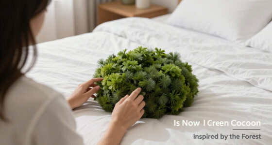 A Bright White Bedroom Is Now A Green Cocoon “Inspired By The Forest”