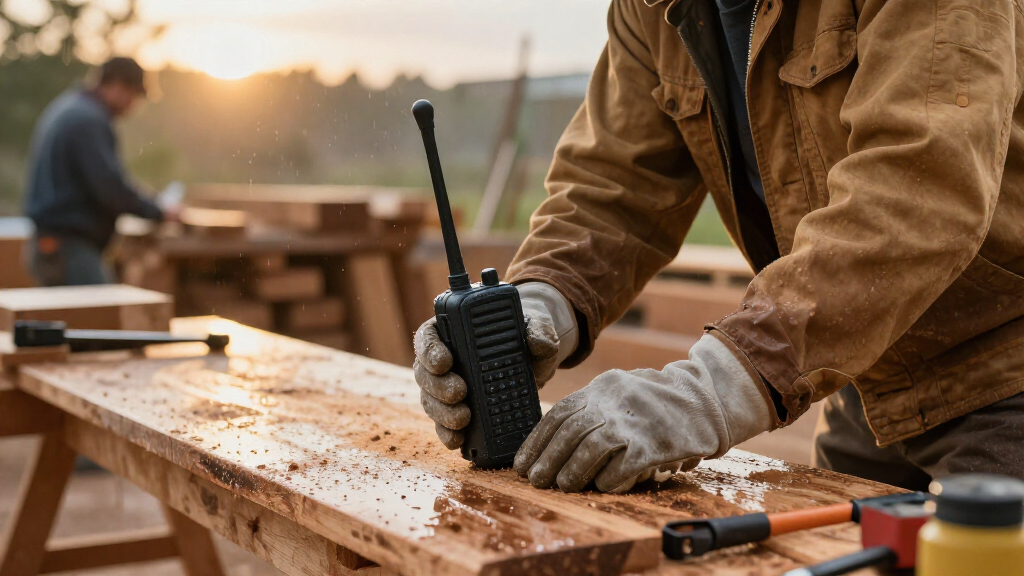 Best Practices for Using and Maintaining Jobsite Radios in Wet Conditions