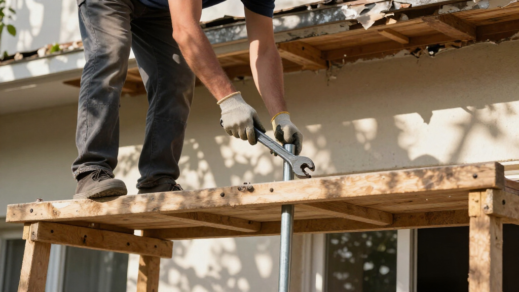 How to Properly Use Scaffolding for Small Repairs