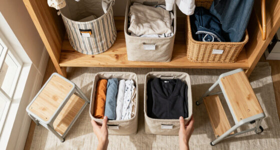 My Parents Just Showed Me The Perfect Solution For Decluttering A Closet