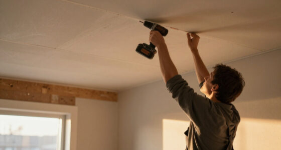 Step-by-Step Guide to Installing a New Ceiling with Drywall and Finishing Tips