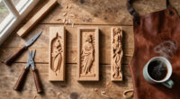 Through Carved Wooden Assemblages, Daniel Minter Communes With The Spiritual