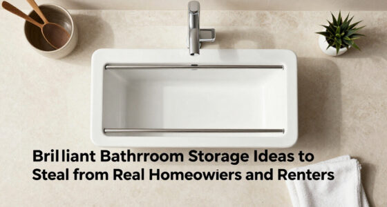 16 Brilliant Bathroom Storage Ideas To Steal From Real Homeowners And Renters