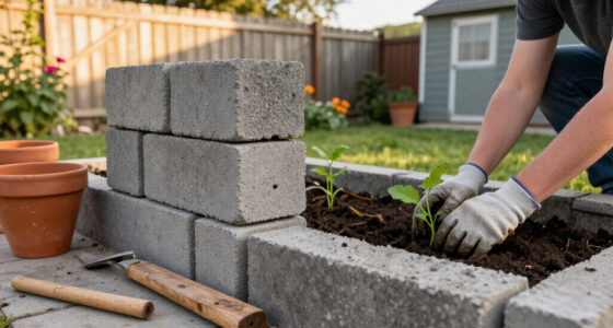 16 Ways To Transform Concrete Blocks Into Home & Garden Treasures
