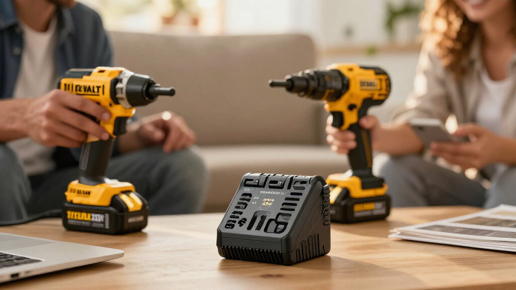 Charge DEWALT 12V, 20V, And FLEXVOLT Batteries With This 4-Port Charger For $119