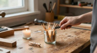 Grab Some Clothespins For This Elegant DIY Candle Holder Idea
