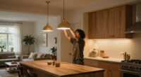 How I'm Taking Inspiration From Living Rooms For My Kitchen Lighting Upgrades This Autumn