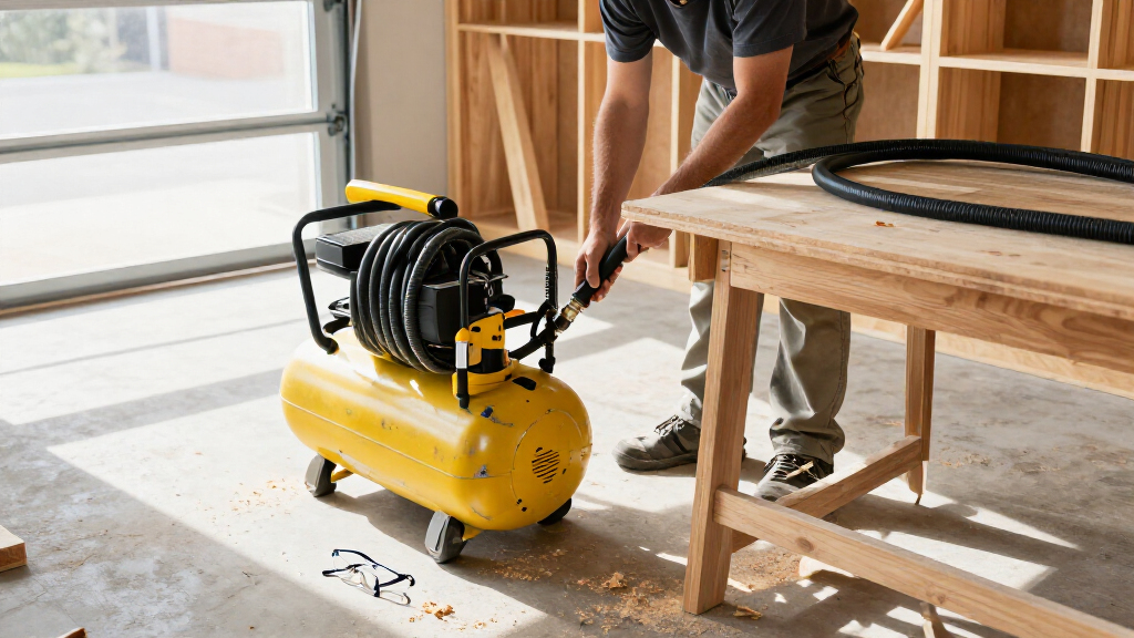 How to Safely Operate and Maintain Portable Air Compressors on Job Sites