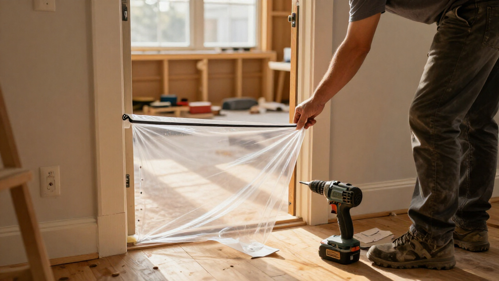 How to Select the Most Effective Dust Barriers for Remodeling Projects