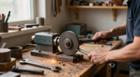 How To Use A Bench Grinder To Remove Rust From Tools