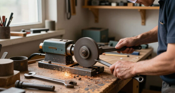How To Use A Bench Grinder To Remove Rust From Tools