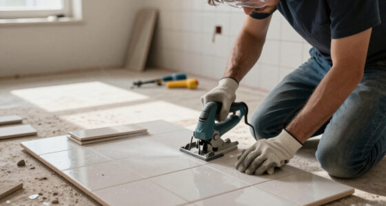 How to Use and Maintain Handheld Tile Saws for Precise Cuts