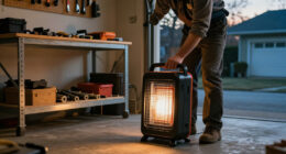 Keep Your Garage Warm This Winter With Lowe's Compact But Powerful Solution