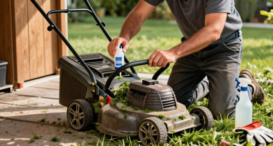 Not Oil Or WD-40: The Alternative Solution That Keeps Grass From Sticking To A Mower Deck