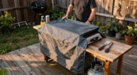 Say Goodbye To Basic Blackstone Griddle Storage With An Affordable Home Depot Hack