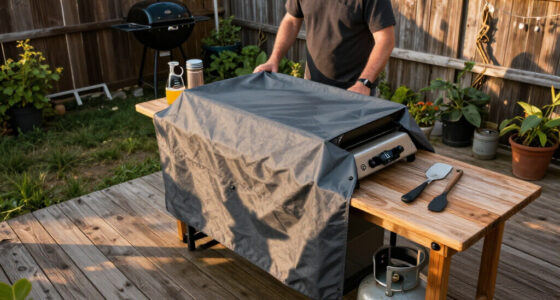 Say Goodbye To Basic Blackstone Griddle Storage With An Affordable Home Depot Hack