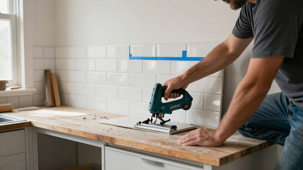 Step-by-Step Guide to Installing Tile Backsplashes with Power Tools
